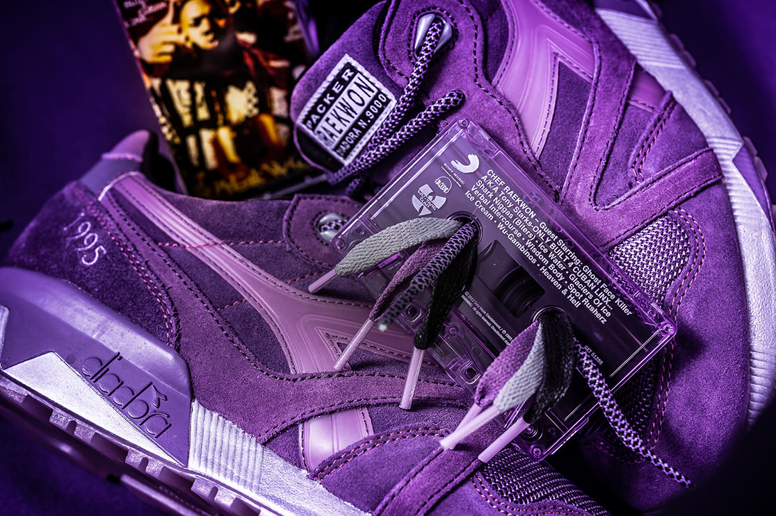 Packer Shoes Raekwon Diadora N9000 Purple Tape