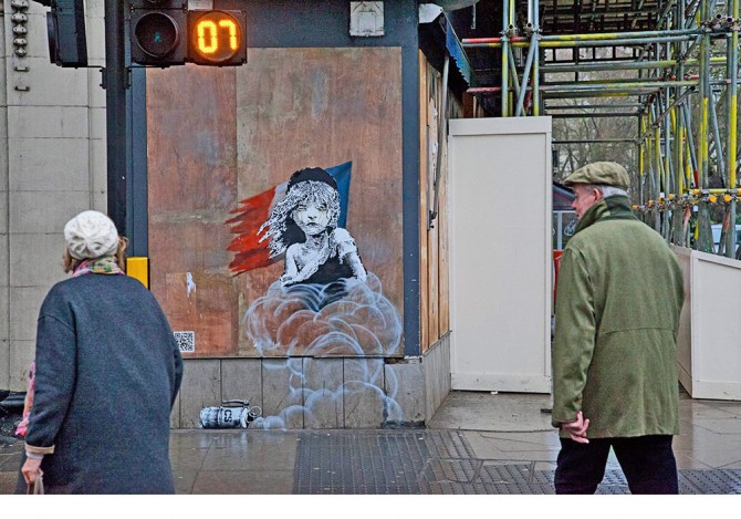 Banksy -Street Art Londres 2016