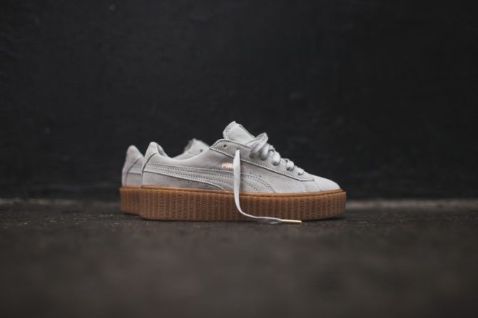 Puma Creeper by Rihanna White Oatmeal Puma Creeper by Rihanna White Oatmeal